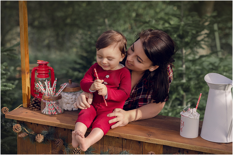 Shooting photo noël en famille